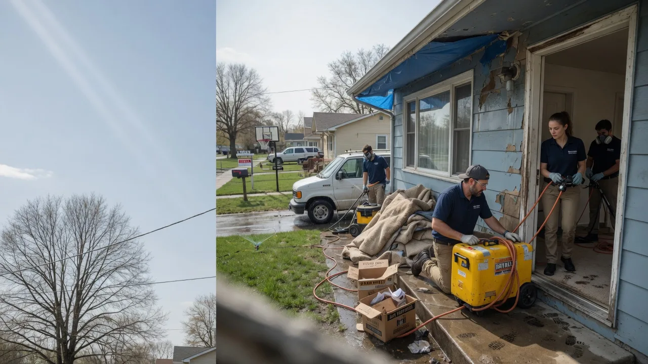 Basement Flood Cleanup in Ikes Fork, WV near me